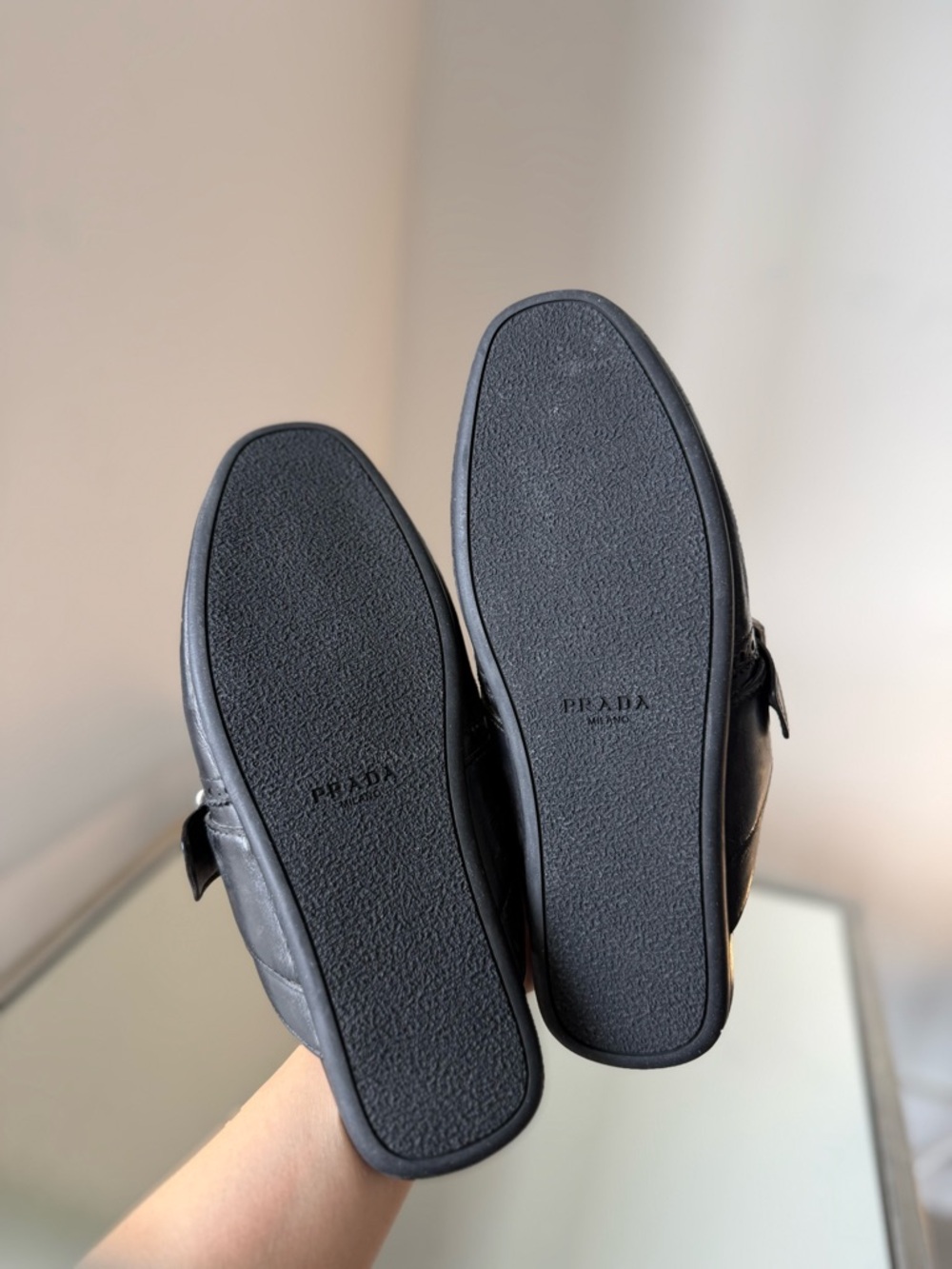 Prada Shuffle fringed leather mules $1,290 36.5 - Picture 13 of 13